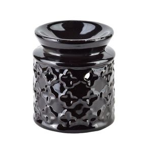 Mondex Keramická aroma lampa LOLO 7, 5 cm černá obraz