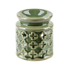 Mondex Keramická aroma lampa LOLO 7, 5 cm zelená obraz