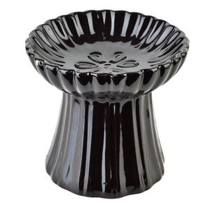 Mondex Keramická aroma lampa LOLOS 9, 5 cm černá obraz