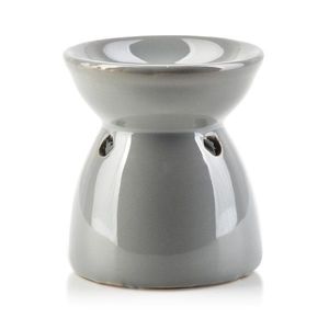 Mondex Keramická aroma lampa LULIO 7, 5 cm šedá obraz