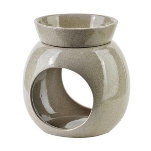 Mondex Keramická aroma lampa LULUO 12, 5 cm béžová obraz