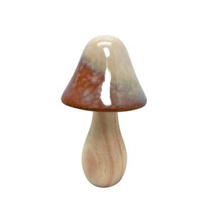 Mondex Since 1986R Keramická figurka houby MAVE 11, 7x21, 5 cm hnědá obraz