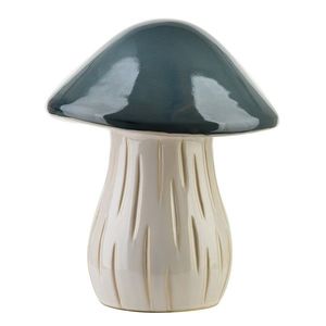 Mondex Keramická figurka houby MAVE 26x31, 5 cm zelená obraz