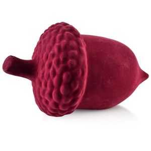 Mondex Since 1986R Keramická figurka žaludu MAVE 29x18 cm bordó obraz