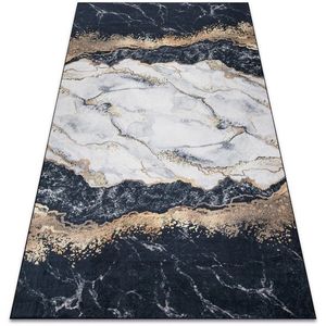 HAKANO Koberec ARLEN MARBLE2 černo-bílý, velikost 120x170 obraz