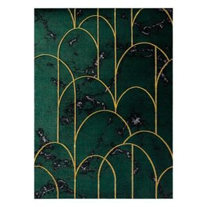 HAKANO Koberec ESTEMA ARTDECO1 láhvově zelený, velikost 120x170 obraz