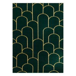 HAKANO Koberec ESTEMA ARTDECO2 láhvově zelený, velikost 120x170 obraz