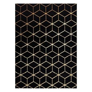 HAKANO Koberec MOSSE HEXAGON černý, velikost 120x170 obraz