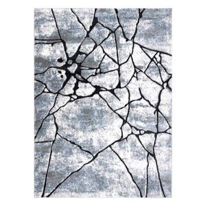 HAKANO Koberec VERS CRACKS šedo-modrý, velikost 120x170 obraz