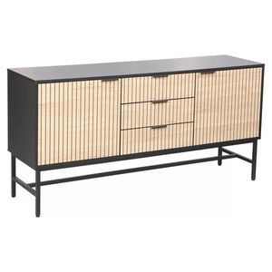 Signal Komoda Mago 150 cm dub přírodní/černý mat obraz