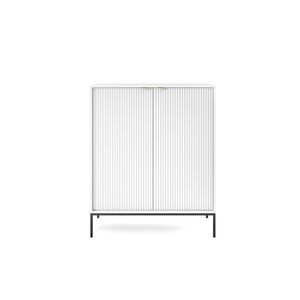 Piaski Komoda Nova 104 cm bílá/černá obraz