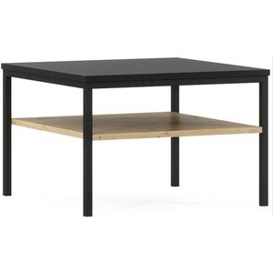 Eltap Konferenční stolek Lanzzi 60 cm černý/dub Artisan obraz
