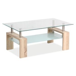 Signal Konferenční stolek Lisa Basic II 60 cm dub sonoma obraz
