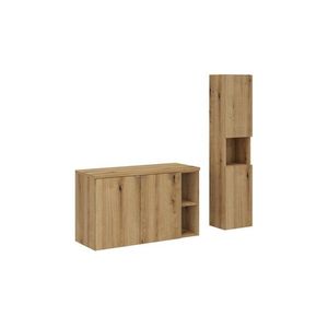 Comad Koupelnová sestava Nova Oak se skříňkami 100 cm dub evoke obraz