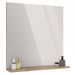 TP Living Koupelnové zrcadlo s poličkou Voke 60 cm dub evoke obraz