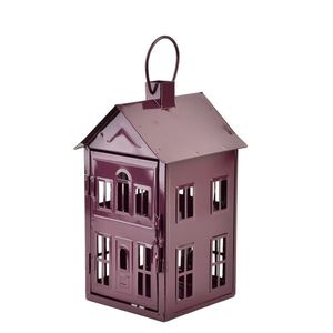 Mondex Since 1986 Kovová lucerna Roger 14, 8x14, 3x26, 8 cm fialová obraz