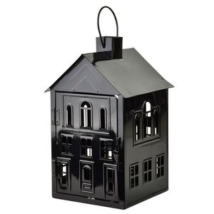 Mondex Since 1986 Kovová lucerna Roger 20, 3x20x33, 8 cm černá obraz