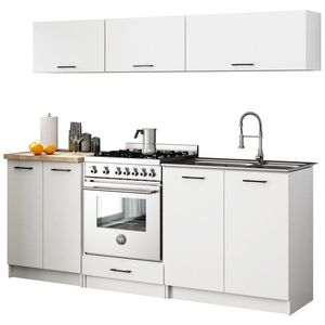 Ak furniture Kuchyňská linka Olivie 2 m bílá obraz