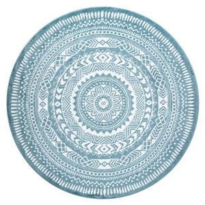 HAKANO Kulatý koberec BEO NAPKIN modrý, velikost 140 circle obraz