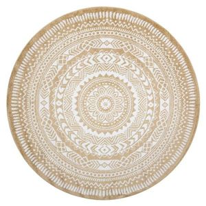 HAKANO Kulatý koberec BEO NAPKIN zlatý, velikost 100 circle obraz