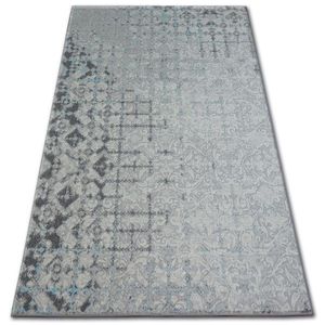 Dywany Lusczow Kusový koberec AKRYLOVÝ PATARA 0140 L.Sand/Tyrkysový, velikost 80x150 obraz