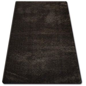 Dywany Lusczow Kusový koberec SHAGGY MICRO hnědý, velikost 180x270 obraz