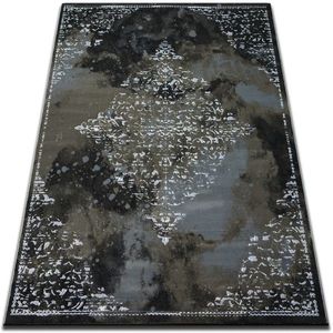 Dywany Lusczow Kusový koberec VOGUE 478 černý / hnědý, velikost 240x330 obraz