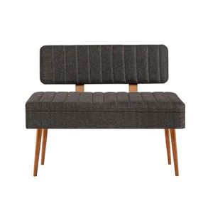 Kalune Design Lavice VINA II s úložným prostorem 110 cm borovice atlantic/antracitová obraz