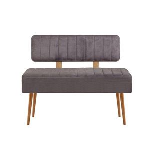 Kalune Design Lavice VINA II s úložným prostorem 110 cm borovice atlantic/antracitově šedá obraz