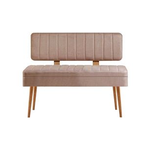 Kalune Design Lavice VINA II s úložným prostorem 110 cm borovice atlantic/béžová obraz