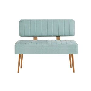 Kalune Design Lavice VINA II s úložným prostorem 110 cm borovice atlantic/pistáciově zelená obraz