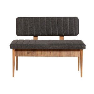 Kalune Design Lavice VINA s úložným prostorem 110 cm borovice atlantic/antracitová obraz