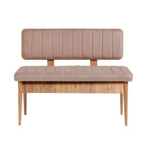Kalune Design Lavice VINA s úložným prostorem 110 cm borovice atlantic/béžová obraz