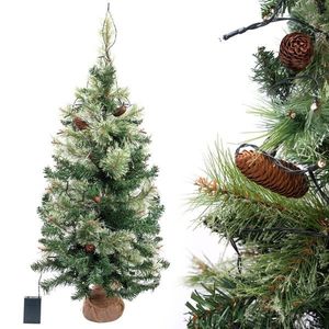 Tutumi LED vánoční stromek Merry Christmas 100 cm zelený obraz