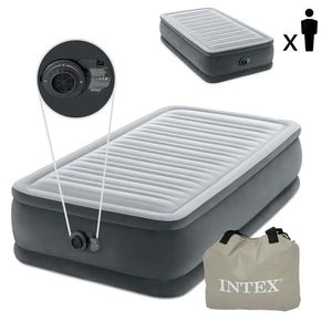 Nafukovací matrace s pumpičkou INTEX DELUXE 191 x 99 cm obraz