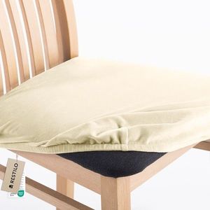 Restilo Napínací potah na židli SENTO II 1 ks krémový obraz