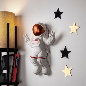 Wallity Nástěnná dekorace Astronaut 3 bílá/oranžová obraz