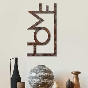 Wallity Nástěnná dekorace Rusty Home vícebarevná obraz