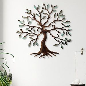 Wallity Nástěnná kovová dekorace Tree 1 vícebarevná obraz