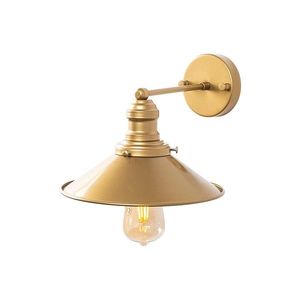 Opviq Nástěnná lampa Conical zlatá obraz
