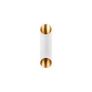 Opviq Nástěnná lampa Cut bílá/zlatá obraz