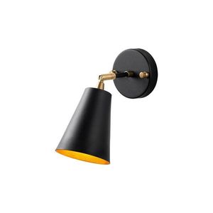 Opviq Nástěnná lampa Evander černá obraz
