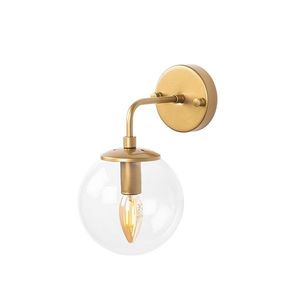 Opviq Nástěnná lampa Horn I zlatá obraz