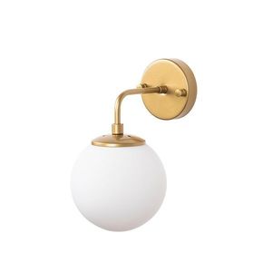 Opviq Nástěnná lampa Horn II zlatá obraz