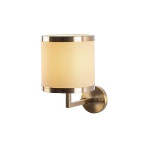Opviq Nástěnná lampa Way vintage zlatá/béžová obraz
