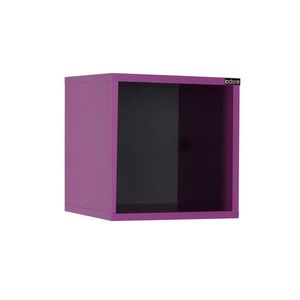 Kalune Design Nástěnná polička RAF 33x33 cm fialová obraz