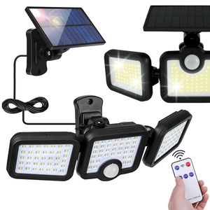 Bluegarden Nástěnná solární LED lampa Faros černá obraz