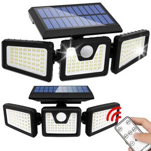 Bluegarden Nástěnná solární LED lampa Vrena černá obraz