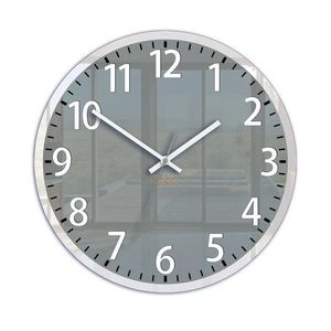 ModernClock Nástěnné hodiny Louis 30 cm šedé obraz