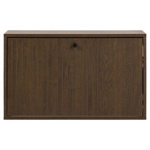 Actona Nástěnný botník Albany 71 cm dub kouřový obraz